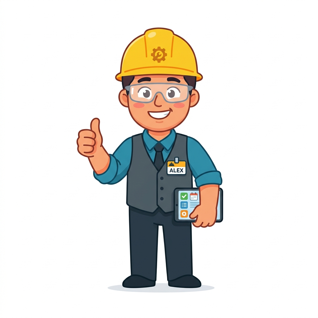 Alex the PM Mascot